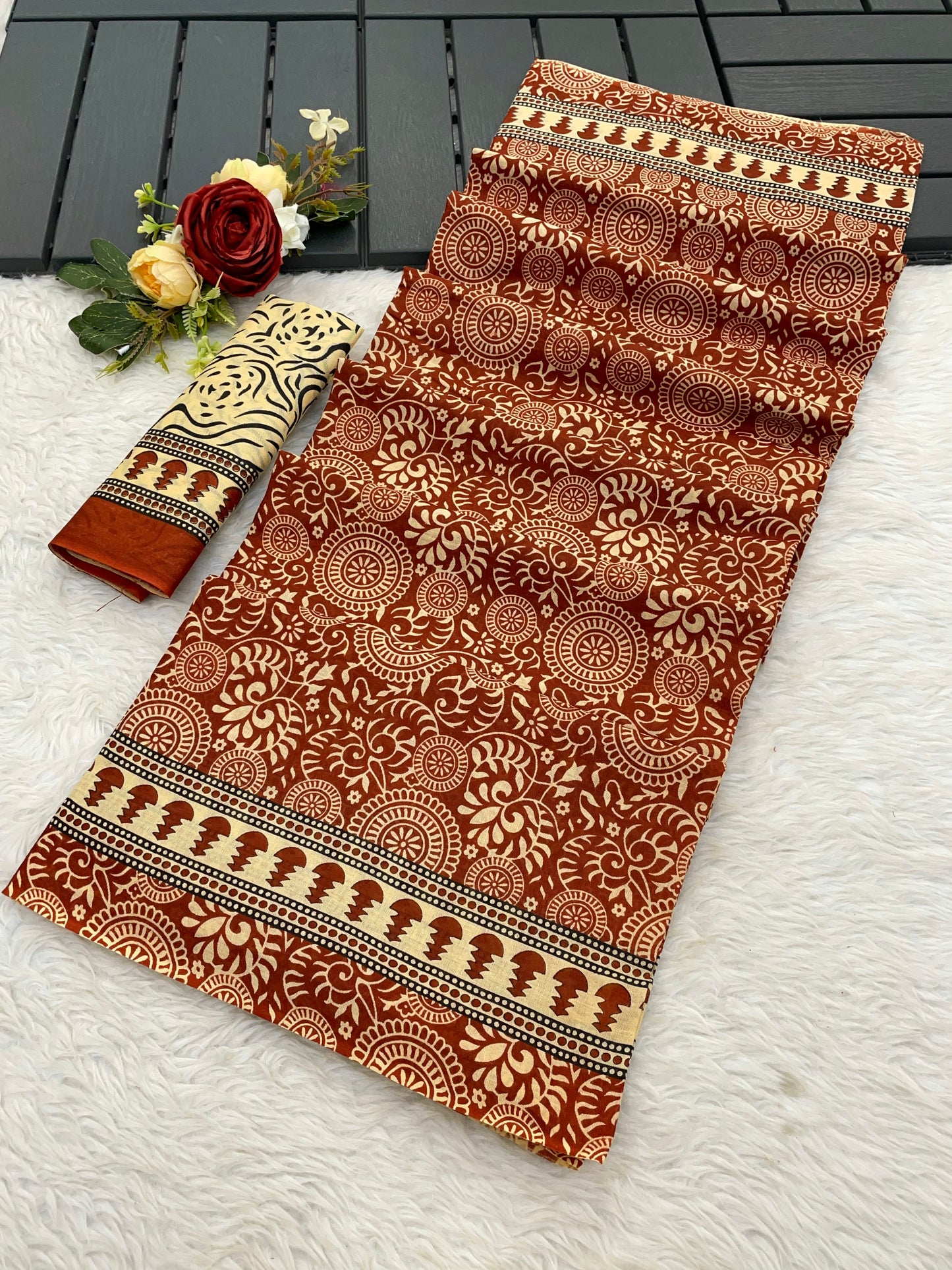Beautiful Ready To Wear Soft Cotton Saree