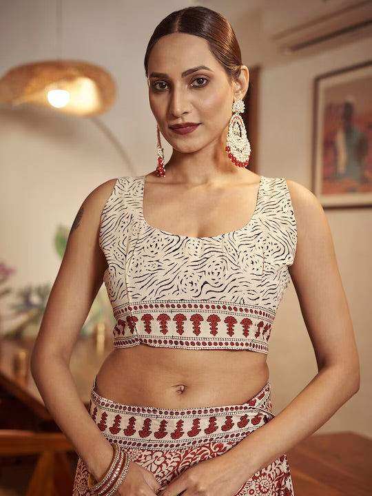 Beautiful Ready To Wear Soft Cotton Saree
